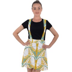 Butterflies T- Shirt Butterflies Pattern T- Shirt Velvet Suspender Skater Skirt by maxcute