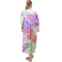 Butterflies T- Shirt Butterfly Party T- Shirt Maxi Velour Kimono View2