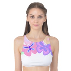 Butterflies T- Shirt Kaleidoscope Of Butterflies T- Shirt Tank Bikini Top by maxcute