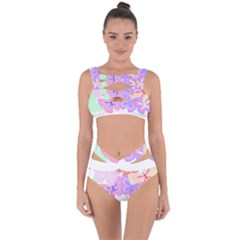 Butterflies T- Shirt Kaleidoscope Of Butterflies T- Shirt Bandaged Up Bikini Set  by maxcute