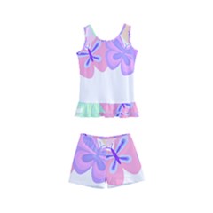 Butterflies T- Shirt Kaleidoscope Of Butterflies T- Shirt Kids  Boyleg Swimsuit by maxcute