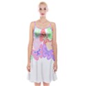 Butterflies T- Shirt Kaleidoscope Of Butterflies T- Shirt Spaghetti Strap Velvet Dress View1