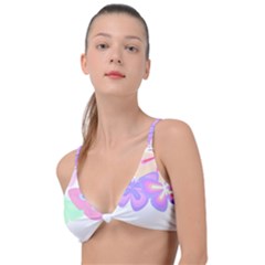 Butterflies T- Shirt Kaleidoscope Of Butterflies T- Shirt Knot Up Bikini Top by maxcute