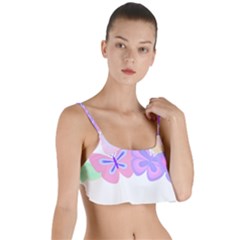 Butterflies T- Shirt Kaleidoscope Of Butterflies T- Shirt Layered Top Bikini Top  by maxcute