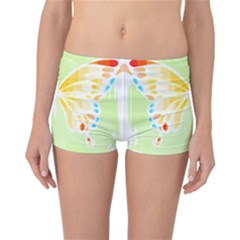 Butterfly Art T- Shirtbutterfly T- Shirt (1) Reversible Boyleg Bikini Bottoms by maxcute