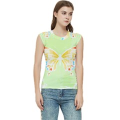 Butterfly Art T- Shirtbutterfly T- Shirt (1) Women s Raglan Cap Sleeve Tee by maxcute