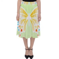 Butterfly Art T- Shirtbutterfly T- Shirt (1) Classic Midi Skirt by maxcute