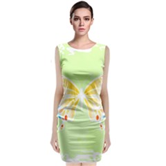 Butterfly Art T- Shirtbutterfly T- Shirt (1) Classic Sleeveless Midi Dress by maxcute