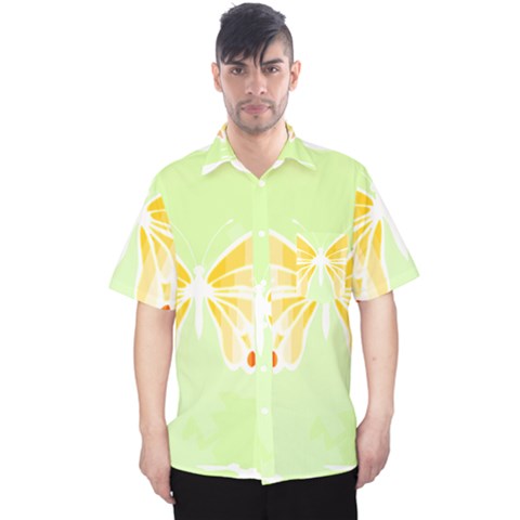 Butterfly Art T- Shirtbutterfly T- Shirt (1) Men s Hawaii Shirt by maxcute