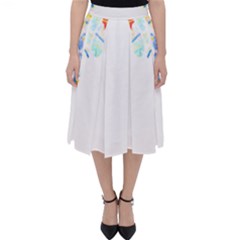 Butterfly Art T- Shirtbutterfly T- Shirt (2) Classic Midi Skirt by maxcute