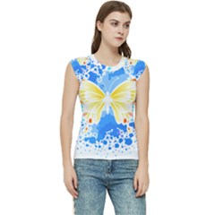 Butterfly Art T- Shirtbutterfly T- Shirt (3) Women s Raglan Cap Sleeve Tee by maxcute