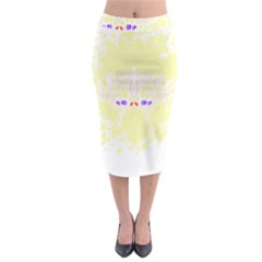 Butterfly Art T- Shirtbutterfly T- Shirt (4) Midi Pencil Skirt by maxcute