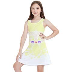 Butterfly Art T- Shirtbutterfly T- Shirt (4) Kids  Lightweight Sleeveless Dress by maxcute