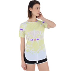 Butterfly Art T- Shirtbutterfly T- Shirt (4) Perpetual Short Sleeve T-shirt by maxcute