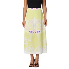 Butterfly Art T- Shirtbutterfly T- Shirt (4) Classic Midi Chiffon Skirt