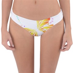 Butterfly Art T- Shirtbutterfly T- Shirt (5) Reversible Hipster Bikini Bottoms by maxcute