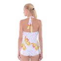 Butterfly Art T- Shirtbutterfly T- Shirt (5) Boyleg Halter Swimsuit  View2