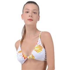 Butterfly Art T- Shirtbutterfly T- Shirt (5) Knot Up Bikini Top by maxcute