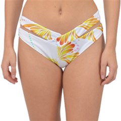 Butterfly Art T- Shirtbutterfly T- Shirt (5) Double Strap Halter Bikini Bottom by maxcute