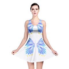 Butterfly Art T- Shirtbutterfly T- Shirt (7) Reversible Skater Dress by maxcute