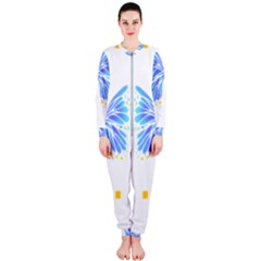 Butterfly Art T- Shirtbutterfly T- Shirt (7) Onepiece Jumpsuit (ladies)