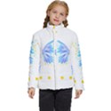 Butterfly Art T- Shirtbutterfly T- Shirt (7) Kids  Puffer Bubble Jacket Coat View1