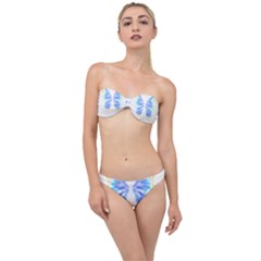 Butterfly Art T- Shirtbutterfly T- Shirt (7) Classic Bandeau Bikini Set by maxcute