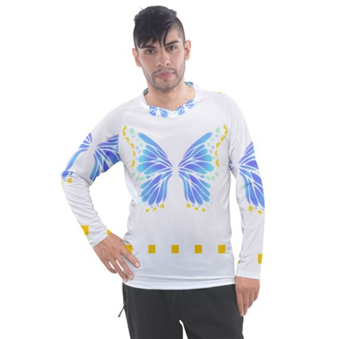 Butterfly Art T- Shirtbutterfly T- Shirt (7) Men s Pique Long Sleeve Tee by maxcute