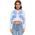 Butterfly Art T- Shirtbutterfly T- Shirt (7) Women s Lightweight Cropped Hoodie View1