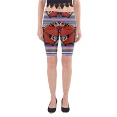 Butterfly Art T- Shirtbutterfly T- Shirt (8) Yoga Cropped Leggings by maxcute