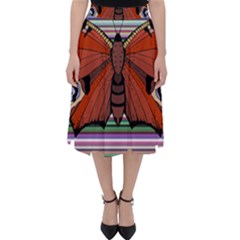 Butterfly Art T- Shirtbutterfly T- Shirt (8) Classic Midi Skirt by maxcute