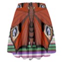 Butterfly Art T- Shirtbutterfly T- Shirt (8) High Waist Skirt View2