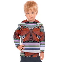 Butterfly Art T- Shirtbutterfly T- Shirt (8) Kids  Hooded Pullover by maxcute