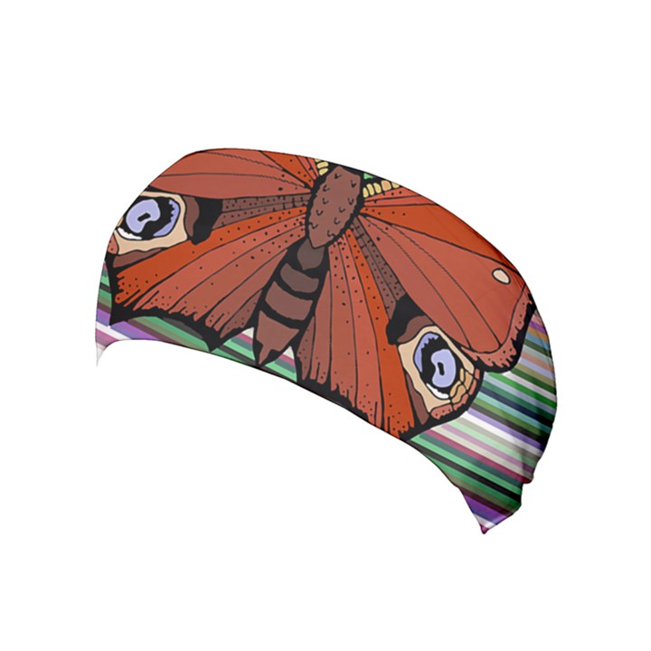 Butterfly Art T- Shirtbutterfly T- Shirt (8) Yoga Headband