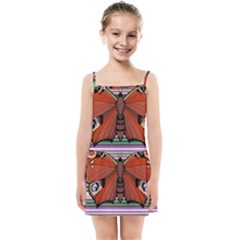 Butterfly Art T- Shirtbutterfly T- Shirt (8) Kids  Summer Sun Dress by maxcute