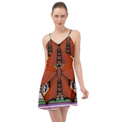 Butterfly Art T- Shirtbutterfly T- Shirt (8) Summer Time Chiffon Dress by maxcute