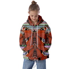 Butterfly Art T- Shirtbutterfly T- Shirt (8) Kids  Oversized Hoodie by maxcute