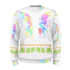 Butterfly Art T- Shirtbutterfly T- Shirt Men s Sweatshirt by maxcute