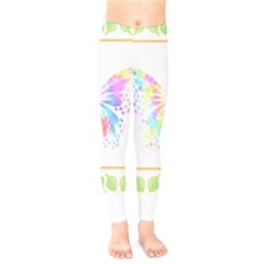 Butterfly Art T- Shirtbutterfly T- Shirt Kids  Leggings by maxcute