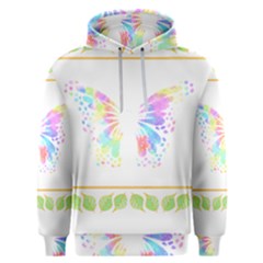 Butterfly Art T- Shirtbutterfly T- Shirt Men s Overhead Hoodie by maxcute