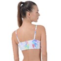 Butterfly Art T- Shirtbutterfly T- Shirt Knot Up Bikini Top View2