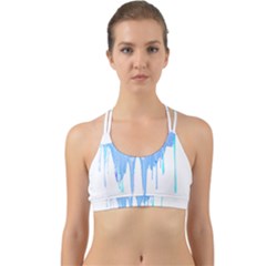 Butterfly Art T- Shirtmelting Butterfly Blue Wings Art  Design T- Shirt Back Web Sports Bra by maxcute