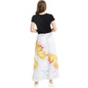 Butterfly Design T- Shirtbutterfly T- Shirt (1) Maxi Chiffon Skirt View2