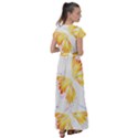 Butterfly Design T- Shirtbutterfly T- Shirt (1) Flutter Sleeve Maxi Dress View2