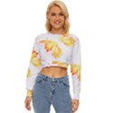 Butterfly Design T- Shirtbutterfly T- Shirt (1) Lightweight Long Sleeve Sweatshirt View1