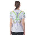 Butterfly Design T- Shirtbutterfly T- Shirt (2) Women s Sport Mesh Tee View2