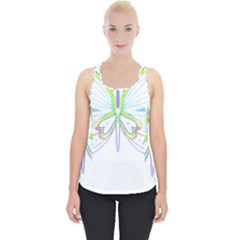 Butterfly Design T- Shirtbutterfly T- Shirt (2) Piece Up Tank Top by maxcute