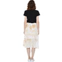 Butterfly Design T- Shirtbutterfly T- Shirt Frill Hi Low Chiffon Skirt View2