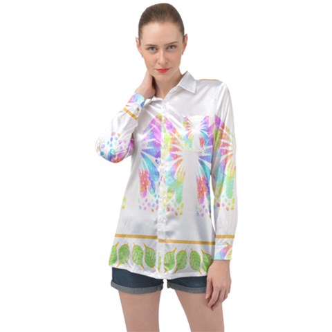 Butterfly Lover T- Shirtbutterfly T- Shirt Long Sleeve Satin Shirt by maxcute