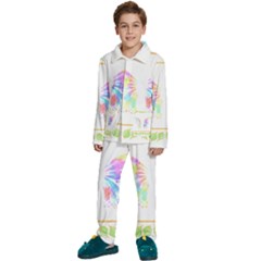 Butterfly Lover T- Shirtbutterfly T- Shirt Kids  Long Sleeve Velvet Pajamas Set